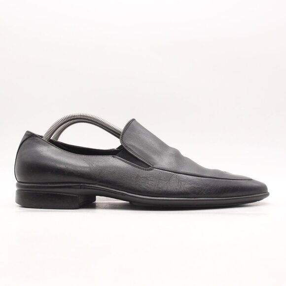 To Boot New York Adam Derrick Loafers Men\'s EU 42 Black Leather Slip On Italy main image 10